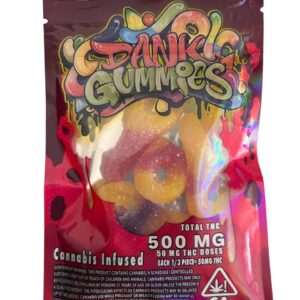 Dank Gummies Sour Keys 500mg