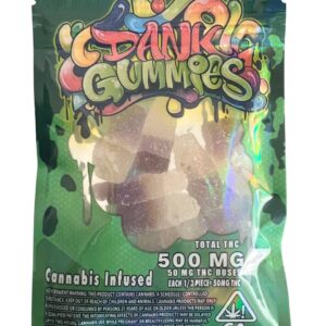 Dank Gummies Cola Bottles 500mg