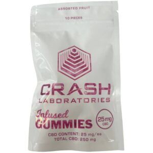 Crash Labs 250mg CBD Gummies